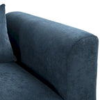 Gray U-Shaped Modular Corner Sofa with Ottomans - 4-6 Person