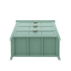 American Style 3-Drawer Vertical Chest Cabinet with Golden Handle for bedroom, living room