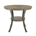 Round Counter Height Table - Umber Brown/Grey - 4 Person