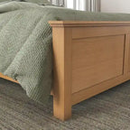 Brown Oak Queen Bedroom Set - 3 Pieces