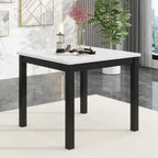 Grey Velvet Counter Height Dining Set for 4