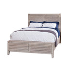 Weathered Gray Panel Bed - Queen/King Size