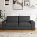 80" Upholstered Loveseat - 2-Seater - 7 Colors