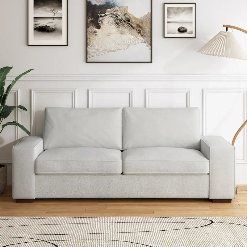 80" Upholstered Loveseat - 2-Seater - 7 Colors