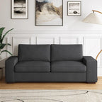 80" Upholstered Loveseat - 2-Seater - 7 Colors