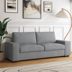 80" Upholstered Loveseat - 2-Seater - 7 Colors