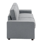 80" Upholstered Loveseat - 2-Seater - 7 Colors