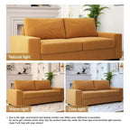 80" Upholstered Loveseat - 2-Seater - 7 Colors