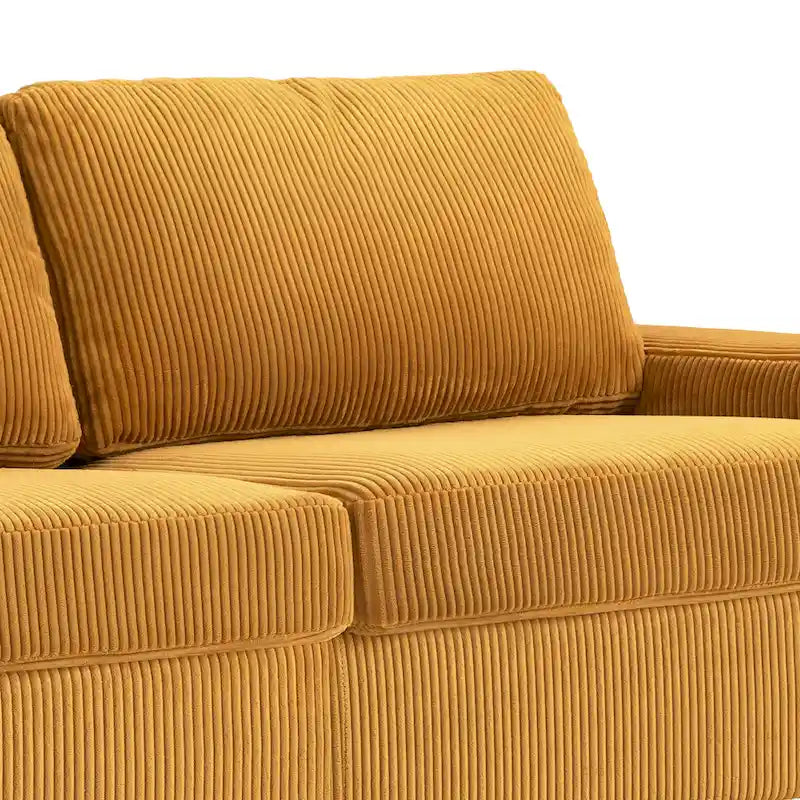 80" Upholstered Loveseat - 2-Seater - 7 Colors