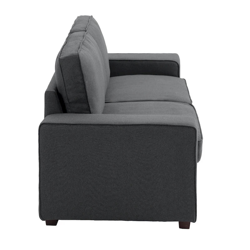 80" Upholstered Loveseat - 2-Seater - 7 Colors