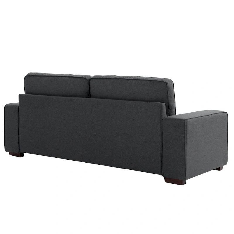 80" Upholstered Loveseat - 2-Seater - 7 Colors