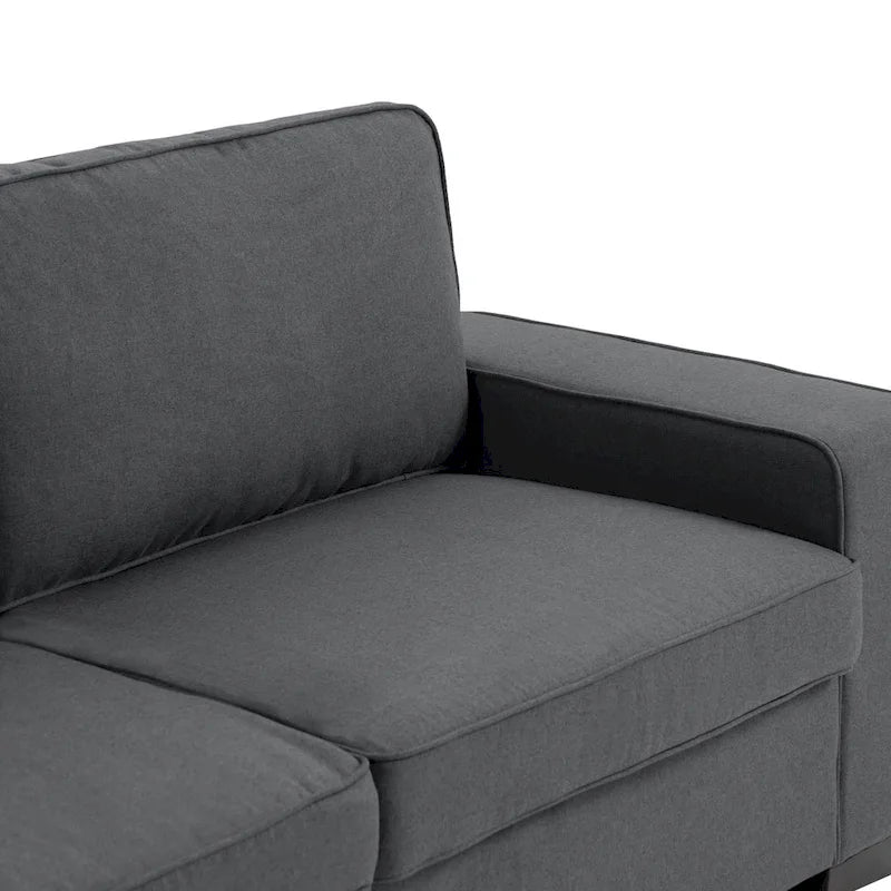 80" Upholstered Loveseat - 2-Seater - 7 Colors