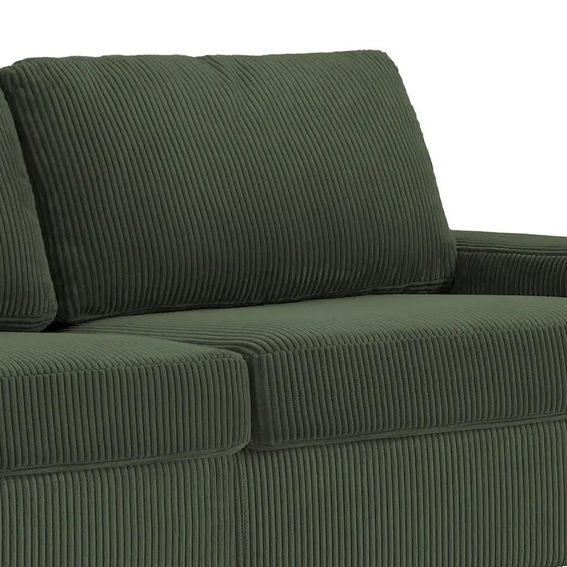 80" Upholstered Loveseat - 2-Seater - 7 Colors